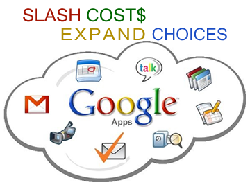 Google Apps: Slash Costs. Expand Choices.